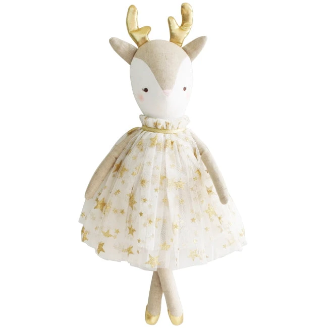 Alimrose | Angelica Reindeer | Gold Star 43cm 3 Alimrose | Angelica Reindeer | Gold Star 43cm