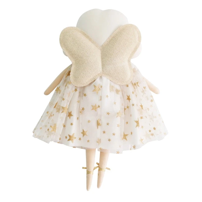 Alimrose | Willow Fairy Doll | Ivory Gold Stars 38cm 5 Alimrose | Willow Fairy Doll | Ivory Gold Stars 38cm - Image 3