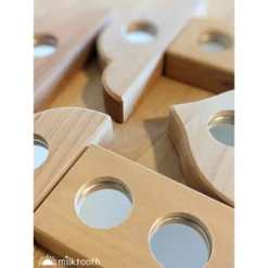 Bauspiel | Mirror Blocks | 6 Blocks -MILKTOOTH Sales Bauspiel Mirror Blocks 4 ee82ab7d b280 4645 a182 6631a0049543
