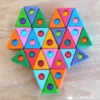 Bauspiel | Triangles | 25 Blocks -MILKTOOTH Sales Bauspiel Triangles Wooden Building Blocks 4