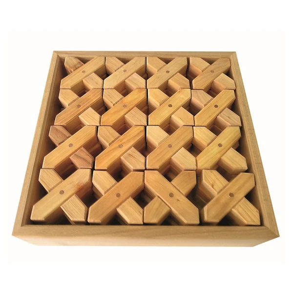 Bauspiel | X-Shapes | 32 Blocks With Tray 3 Bauspiel | X-Shapes | 32 Blocks With Tray