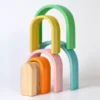 Bumbu Toys | Stacking Arches | Pastel -MILKTOOTH Sales Bumbu Toys Pastel Arches Stacker