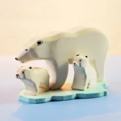 Bumbu Toys | Polar Bear Cub Sitting -MILKTOOTH Sales Bumbu Toys Polar Bear Family Ice Floe 2 c9f6a2f7 a76f 4e38 bcf7 2a1bacdf4614