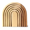 Bumbu Toys | Stacking Arches | Natural 1 Bumbu Toys | Stacking Arches | Natural -MILKTOOTH Sales Bumbu Wooden Stacking Arches Natural 4