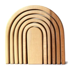 Bumbu Toys | Stacking Arches | Natural