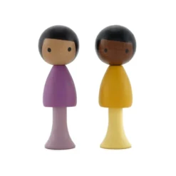 CLiCQUES | Magnetic Wooden Toys | Pablo & Leo -MILKTOOTH Sales CLiCQUES Dolls Pablo Leo 4
