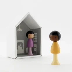 CLiCQUES | Magnetic Wooden Toys | Pablo & Leo -MILKTOOTH Sales CLiCQUES Dolls Pablo Leo 6