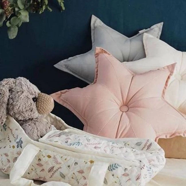 Cam Cam | Star Cushion Old Rose 5 Cam Cam | Star Cushion Old Rose - Image 3