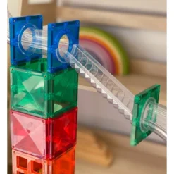 Connetix Tiles | 92 Piece Rainbow Ball Run 13 Connetix Tiles | 92 Piece Rainbow Ball Run -MILKTOOTH Sales Connetix Ball Run 92 pieces 3