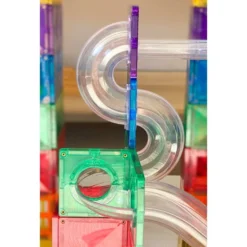 Connetix Tiles | 92 Piece Rainbow Ball Run 16 Connetix Tiles | 92 Piece Rainbow Ball Run -MILKTOOTH Sales Connetix Ball Run 92 pieces 4