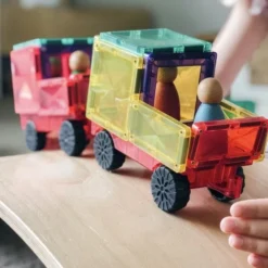 Connetix Tiles | 24 Piece Rainbow Motion Set -MILKTOOTH Sales Connetix Tiles Magnetic 24 Pieces Car Set 6 32d9003b f2b3 4c2a aa61 e4980af54c74