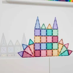 Connetix Tiles | 32 Piece Pastel Mini Pack -MILKTOOTH Sales Connetix Tiles Pastel Mini Pack 32 Pieces 4
