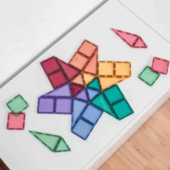Connetix Tiles | 32 Piece Pastel Mini Pack -MILKTOOTH Sales Connetix Tiles Pastel Mini Pack 32 Pieces 6