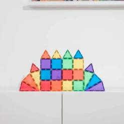 Connetix Tiles | 24 Piece Rainbow Mini Pack -MILKTOOTH Sales Connetix Tiles Rainbow Mini Pack 24 Pieces 4