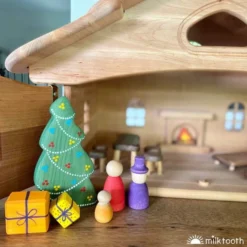 Drewart | Witch's House Natural Roof | Wooden Doll House -MILKTOOTH Sales Drewart Witches House Mikheev Christmas Tree Grapat Nins Milk Tooth