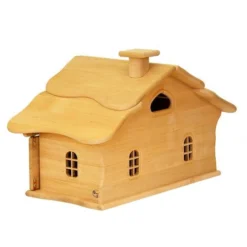Drewart | Witch's House Natural Roof | Wooden Doll House -MILKTOOTH Sales Drewart Witchs House 3