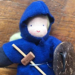 Evi Doll | Knight Set Of 3 Dolls -MILKTOOTH Sales Evi Doll Knights Set Blue