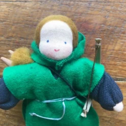 Evi Doll | Knight Set Of 3 Dolls -MILKTOOTH Sales Evi Doll Knights Set Green