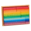 Gluckskafer | Rainbow Building Slats In Tray | 32 Pieces -MILKTOOTH Sales Gluckskafer Building Slats 32 Pieces