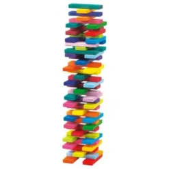 Gluckskafer | Rainbow Building Slats In Tower Box | 60 Pieces -MILKTOOTH Sales Gluckskafer Rainbow Building Slats 60 in Tower 2