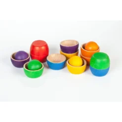Grapat | Bowls And Balls | 18 Pieces -MILKTOOTH Sales Grapat Coloured Bowls and Balls 6