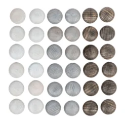 Grapat | Mandala | Grey Stones 36 Pieces -MILKTOOTH Sales Grapat Mandala Grey Stones Wooden Toy Pieces 4