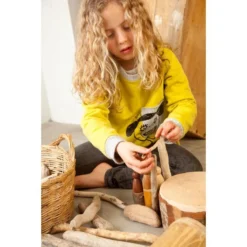 Grapat | 3 Natural Nins -MILKTOOTH Sales Grapat Nins Natural Three Different Woods 4