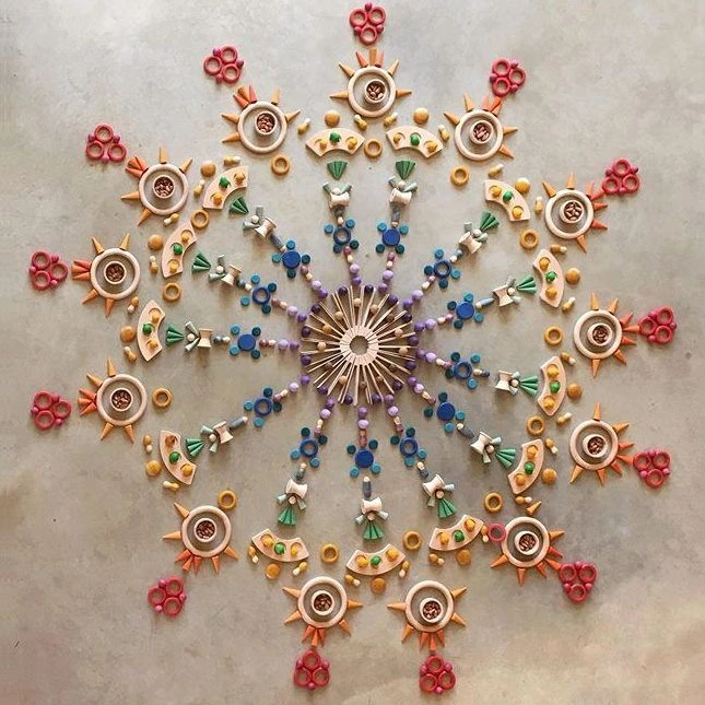 Grapat | Mandala | Blue Coins 36 Pieces 8 Grapat | Mandala | Blue Coins 36 Pieces - Image 6