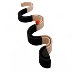 Grimm's | Large Rainbow Monochrome -MILKTOOTH Sales Grimm s Rainbow Monochrome Wooden Stacking Toy Extra Large Milk Tooth 4