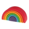 Grimm's | Medium Rainbow -MILKTOOTH Sales Grimm s Rainbow Wooden Stacking Toy Medium Milk Tooth 1