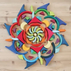 Grimm's | Arcs In Squares Building Set -MILKTOOTH Sales Grimms Arcs in Squares Building Set 2