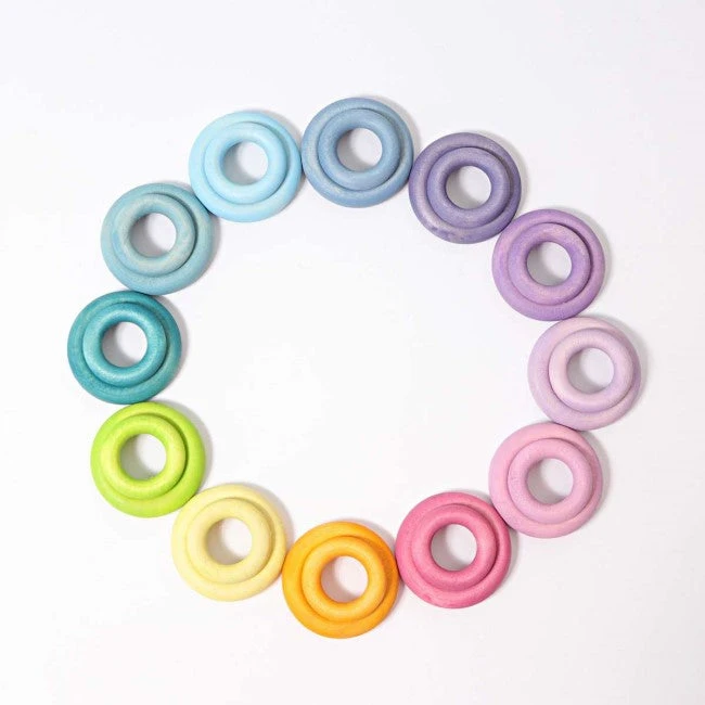 Grimm's | Building Rings Pastel 5 Grimm's | Building Rings Pastel - Image 3