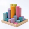 Grimm's | Building Rollers Large Pastel -MILKTOOTH Sales Grimms Building Rollers Large Pastel 2