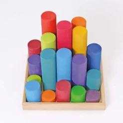 Grimm's | Building Rollers Large Rainbow -MILKTOOTH Sales Grimms Building Rollers Large Rainbow 4