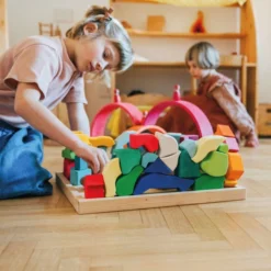 Grimm's | Four Temperaments Building Set -MILKTOOTH Sales Grimms Building Set Four Temperaments Blocks Puzzle 6