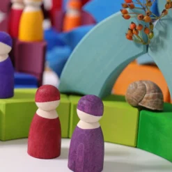 Grimm's | Counterrotating Stepped Spiral -MILKTOOTH Sales Grimms Counterrotating Spiral Blocks 8