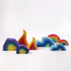 Grimm's | Stacking Cave Small -MILKTOOTH Sales Grimms Elements Fire Water Cave 22bf0990 3e7e 4e54 ba4e 1a3ac49d1d8e