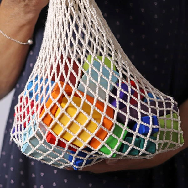 Grimm's | Geometric Blocks | Coloured 30 Pieces 8 Grimm's | Geometric Blocks | Coloured 30 Pieces - Image 6