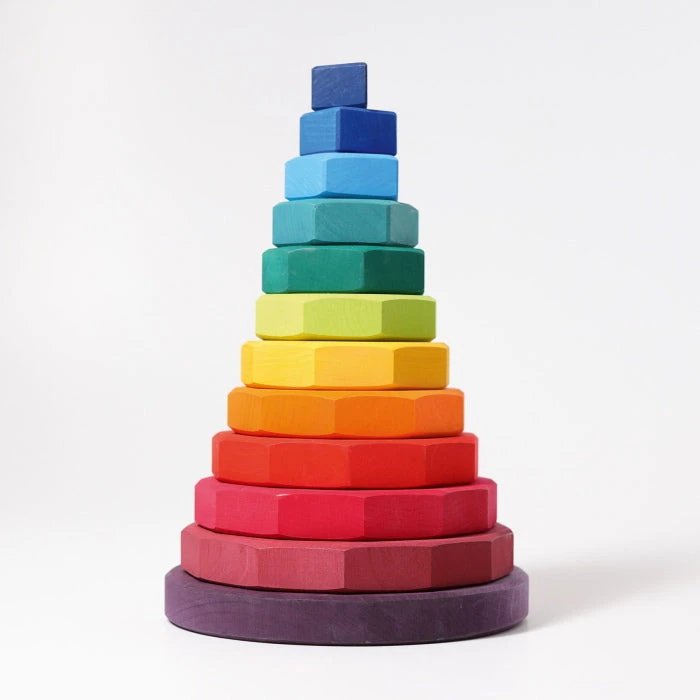 Grimm's | Giant Geometrical Stacking Tower 3 Grimm's | Giant Geometrical Stacking Tower