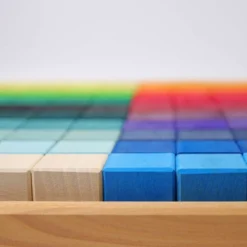 Grimm's | Large Mosaic Square | 100 Blocks -MILKTOOTH Sales Grimms Large Mosaic Square 4