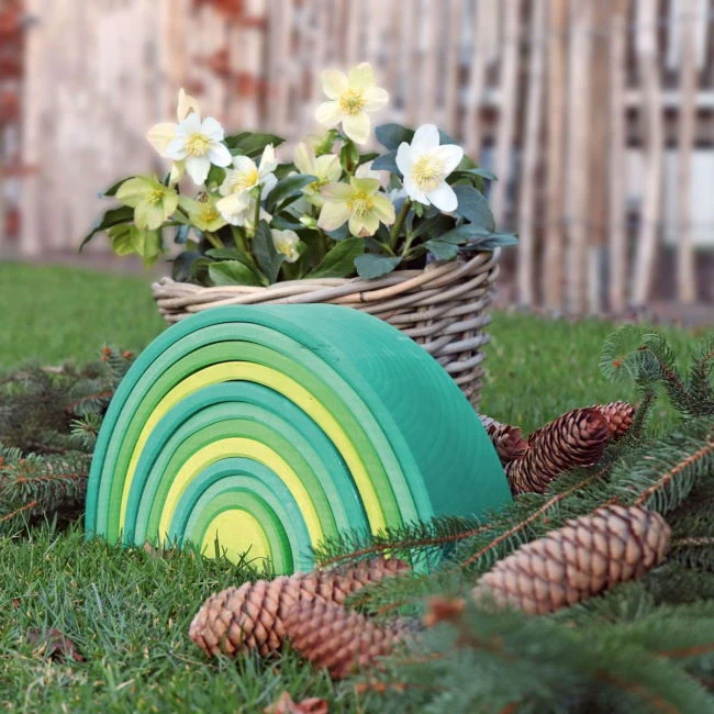 Grimm's | Large Rainbow Forest Green 9 Grimm's | Large Rainbow Forest Green - Image 7