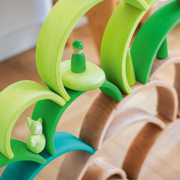 Grimm's | Large Rainbow Meadow Green 6 Grimm's | Large Rainbow Meadow Green - Image 4