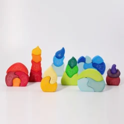 Grimm's | Leaf Tower -MILKTOOTH Sales Grimms Rose Tower Gnome Bungalow Bakers House Leaf Tower Drop Tower 94749415 7291 4349 90eb 0c6001d876ba