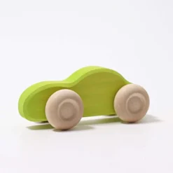 Grimm's | Coloured Wooden Cars | Slimline 5 Pieces -MILKTOOTH Sales Grimms Slimline Cars Set of 5 Wooden Toys 5