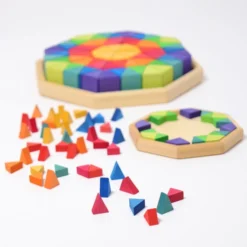 Grimm's | Small Octagon -MILKTOOTH Sales Grimms Small Octagon Puzzle 4