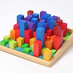 Grimm's | Stepped Counting Blocks | Small -MILKTOOTH Sales Grimms Small Stepped Counting Blocks 8