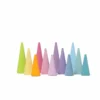 Grimm's | Pastel Rainbow Forest -MILKTOOTH Sales Grimms Spiel und Holz Pastel Rainbow Forest Wooden Toy 4