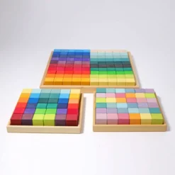 Grimm's | Square Mosaic | Pastel 36 Blocks -MILKTOOTH Sales Grimms Square Mosaic Rainbow 36 Pieces 10 0bd97a9c eb3b 4347 a8de 377014b08a1b