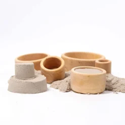 Grimm's | Stacking Bowls Natural -MILKTOOTH Sales Grimms Stacking Bowls Natural 7