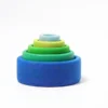 Grimm's | Stacking Bowls Ocean -MILKTOOTH Sales Grimms Stacking Bowls Ocean 9